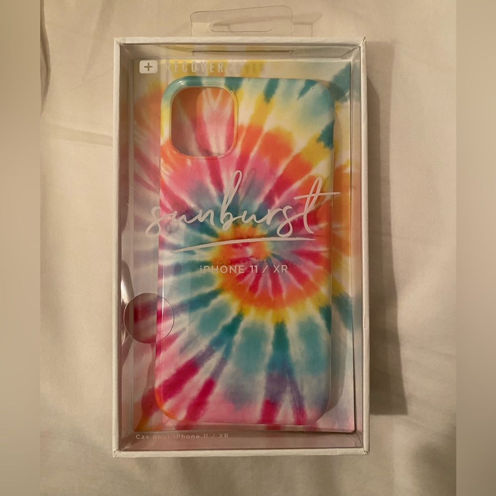 iPhone 11 Rainbow Tie-Dye Phone Case